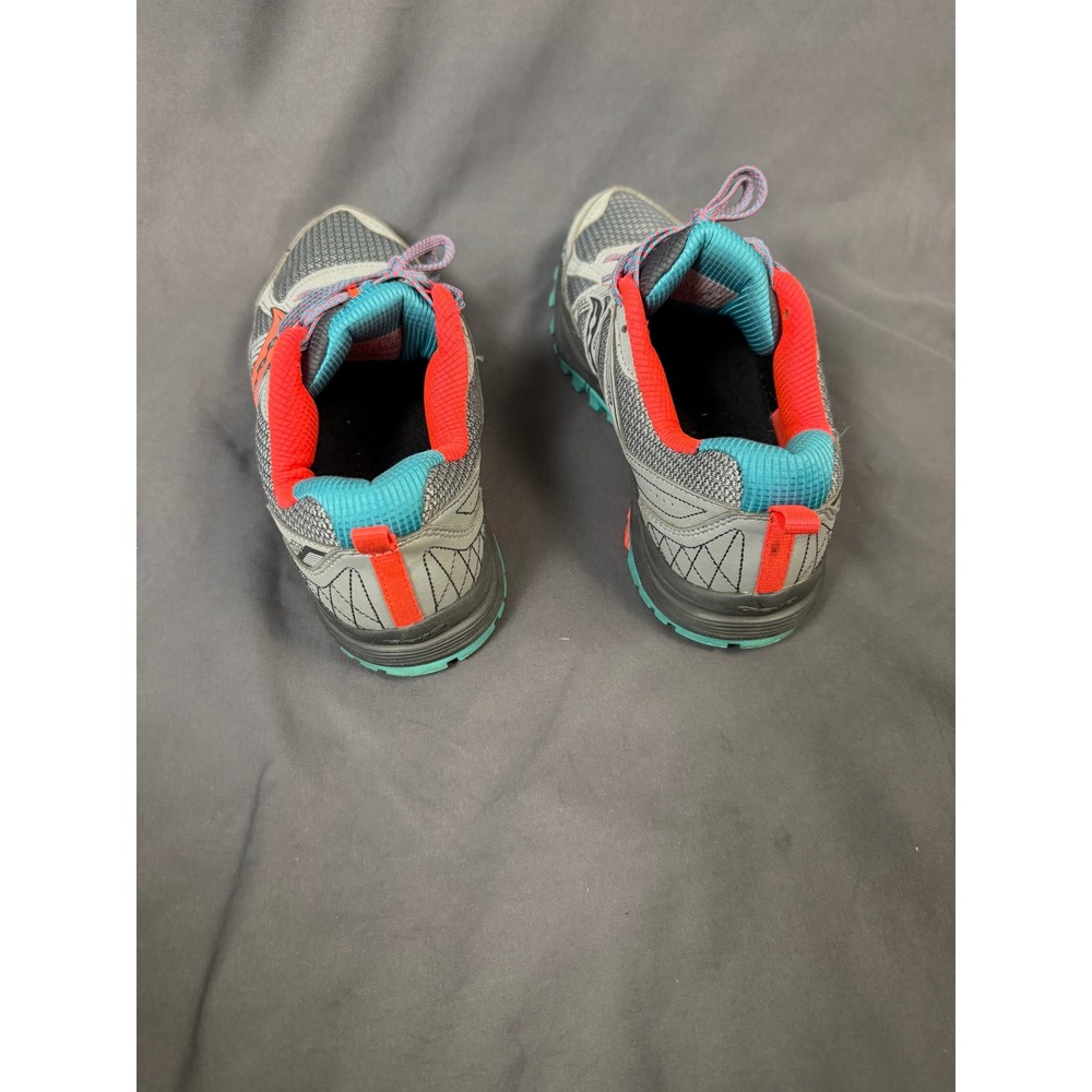 Saucony Excursion TR10 Grey Coral Teal Trail Running Shoes Women's Size 9.5 - Picture 3 of 7